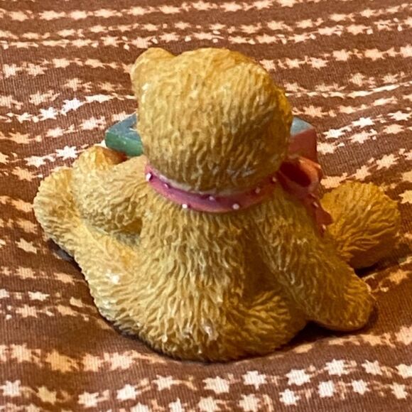 Vintage 1995 Priscilla Hillman J Alphabet Bear Cherished Teddies - Picture 2 of 4